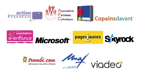 Les signataires de la charte sur le droit à l'oubli