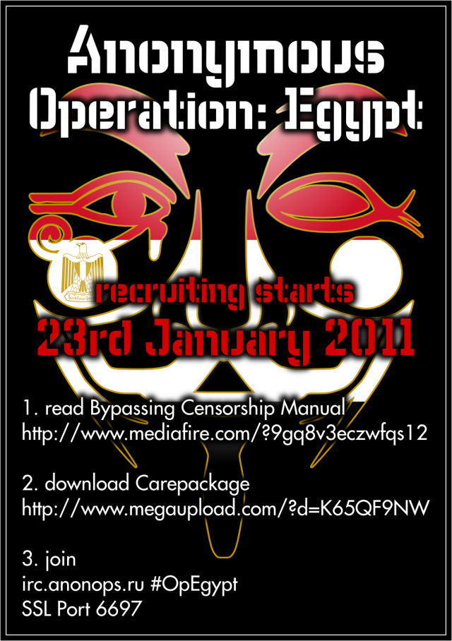 flyer anon egypt