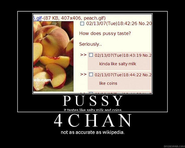4Chan not as accurate as wikipedia 640x