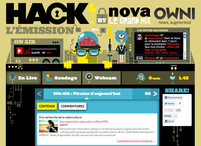 Nuit Sujet #2 : Hack!