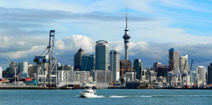 Vue d'Auckland